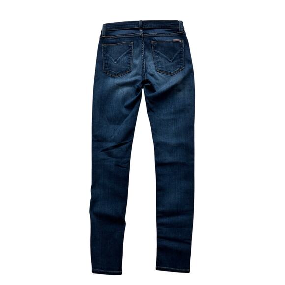 Hudson Colette Mid-Rise Skinny Jeans Size 27 Dark Wash - Picture 3 of 6